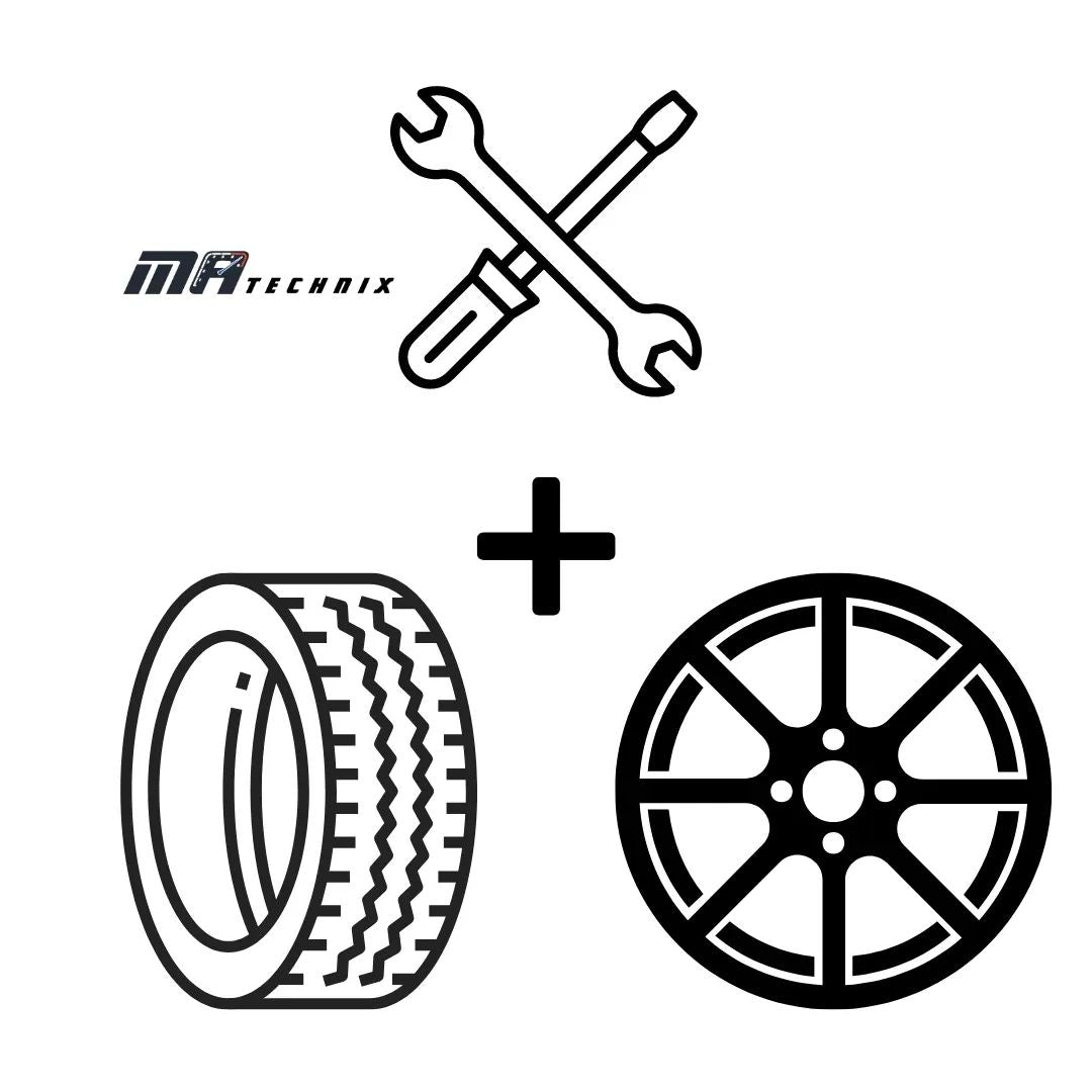 Erstmontage-Paket, aufziehen und wuchten