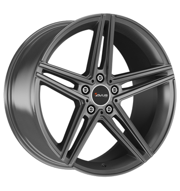 Avus, AC-515K, 9,5x19 ET45 5x112 66,5, anthracite