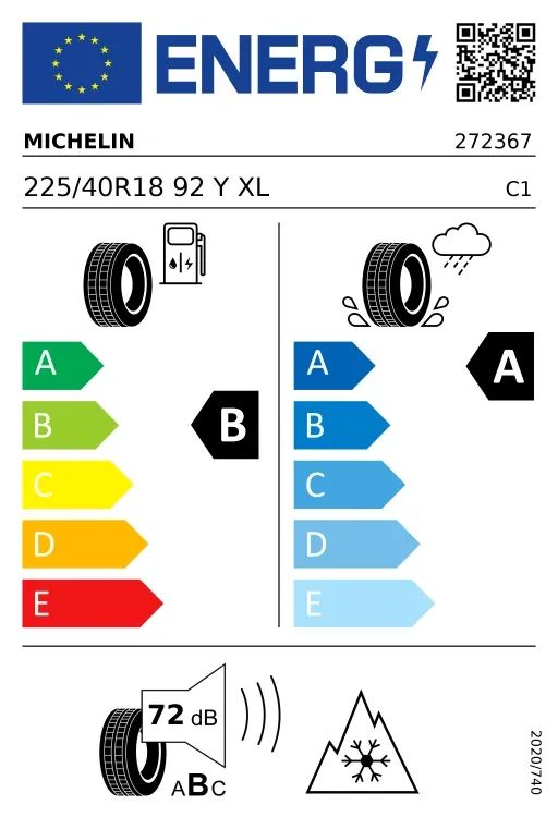 Allwetterreifen Michelin Crossclimate 3 Sport 225/40 R18 92Y