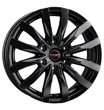 Borbet, CW6, 7,5x18 ET45 6x120 74,6, black matt