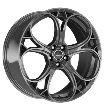 Avus, AC-520, 9x19 ET44,5 5x110 65,1, anthracite