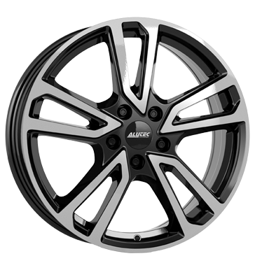 Alutec, Tormenta, 8x18 ET39 5x112 66,6, diamant-schwarz frontpoliert
