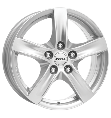 Rial, Arktis, 7,5x17 ET45 5x112 57,1, polar-silber
