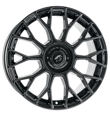 Damina Performance, DM10, 8x18 ET45 5x108 72,6, black painted