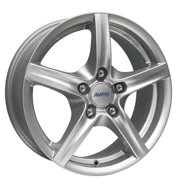 Alutec, Grip, 7x17 ET48 5x100 57,1, polar-silber