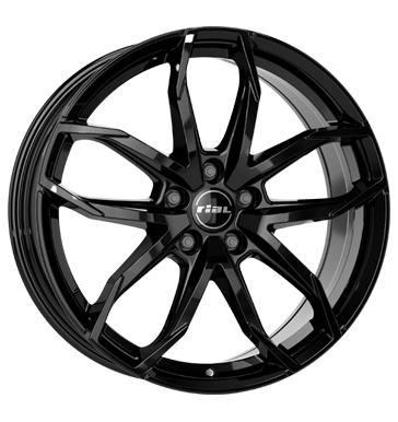 Rial, Lucca, 8x18 ET45 5x115 70,2, diamant schwarz