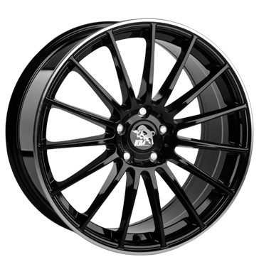 Ultra Wheels, Speed, 8x18 ET35 5x112 66,5, black rim polished