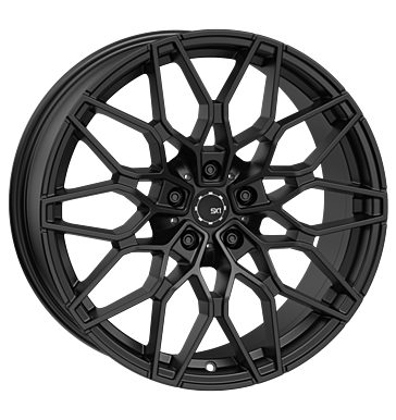 SX-Wheels, SX1, 8,5x19 ET35 5x120 72,6, matt black