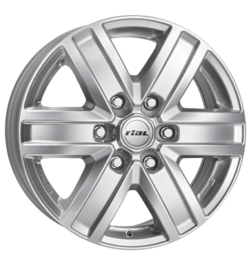 Rial, Transporter, 7x17 ET22 6x139,7 100,1, polar-silber