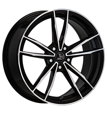 Ultra Wheels, Bay, 8x19 ET35 5x120 72,6, black polished