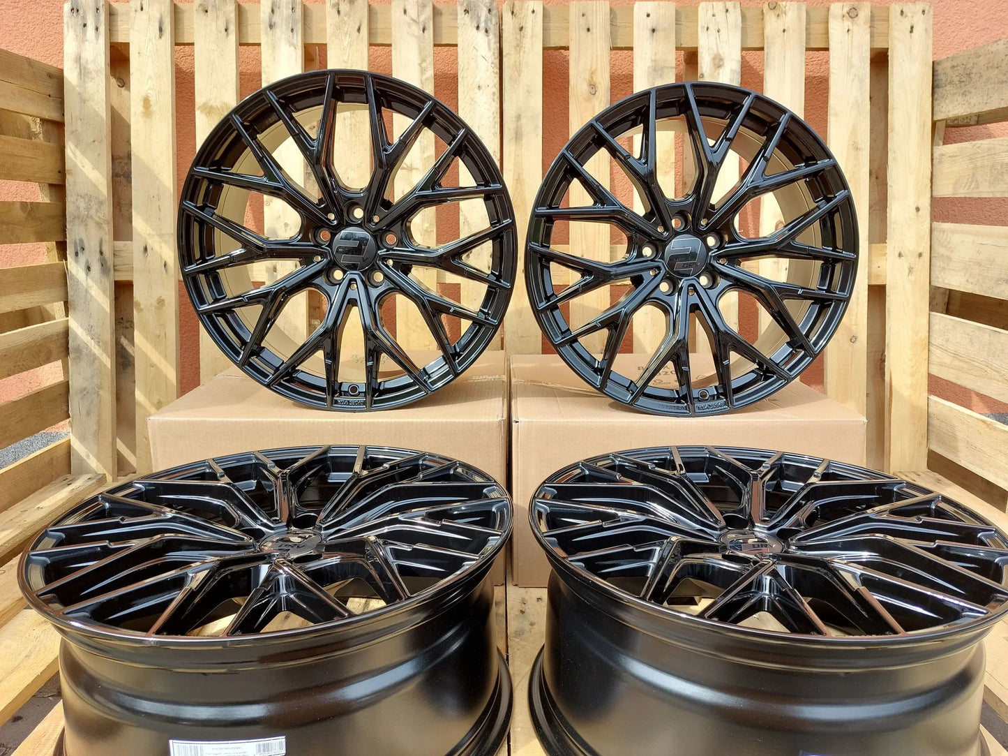 2DRV by Wheelworld WH37 19 Zoll 8,5Jx19 ET48 5x112 schwarz glänzend