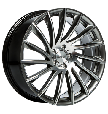 Tomason, TN16, 7,5x17 ET37 5x112 66,6, dark hyper black polished