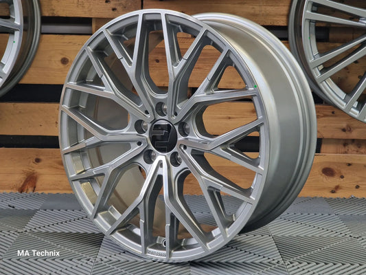 2DRV by Wheelworld WH37 19 Zoll 8,5Jx19 ET40 5x112 daytona grau poliert