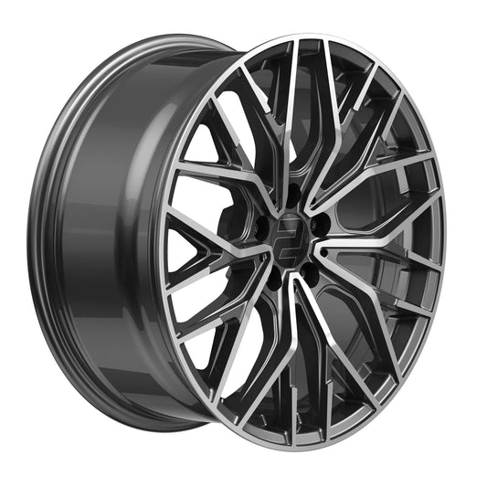 Wheelworld WH37 19 Zoll 8,5x19 ET40 5x112 dark gunmetall poliert