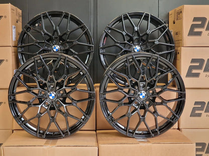 Sommer Kompletträder, SX-Wheels SX1, 19 Zoll 8,5Jx19 ET30 5x112 mit 225/40 R19 schwarz