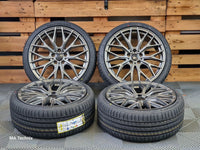 Sommerkompletträder Wheelworld WH37 8,5x20 ET35 grau mit 245/35 R20 Superia Sommerreifen