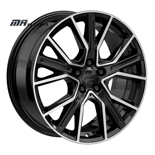 2DRV by Wheelworld WH34 19 Zoll 8,5Jx19 ET35 5x112 schwarz poliert