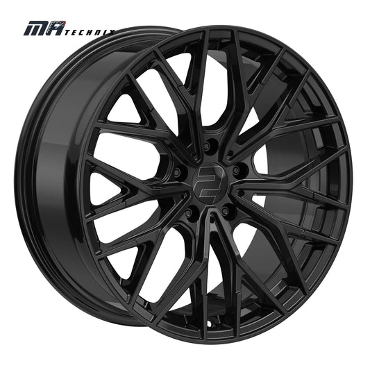 2DRV by Wheelworld WH37 19 Zoll 8,5Jx19 ET48 5x112 schwarz glänzend