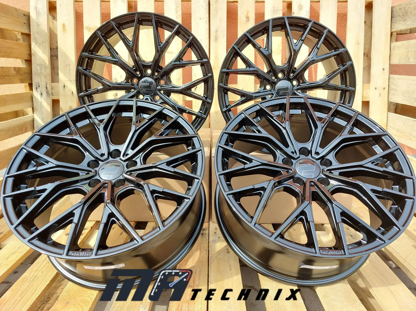 2DRV by Wheelworld WH37 19 Zoll 8,5Jx19 ET48 5x112 schwarz glänzend