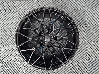 Sommer Kompletträder, SX-Wheels SX1, 19 Zoll 8,5Jx19 ET30 5x112 mit 225/40 R19 schwarz