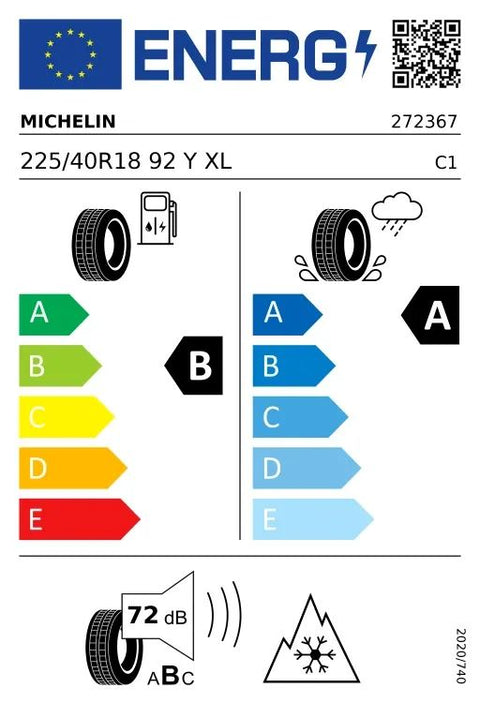 Allwetterreifen Michelin Crossclimate 3 Sport 225/40 R18 92Y