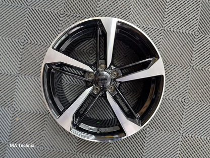 Wheelworld WH36 8,5x19 ET30 5x112 schwarz frontpoliert