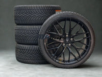 Sommer Kompletträder, V1 Wheels DS2, 20 Zoll 9Jx20 ET45 5x120, schwarz mit 275/35 R20