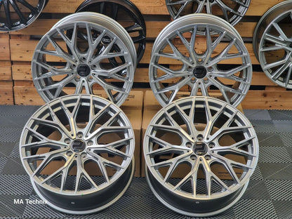 Wheelworld WH37 19 Zoll 8,5Jx19 ET48 5x112 daytonagrau frontpoliert