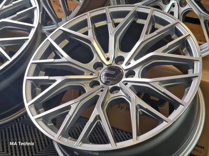 Wheelworld WH37 19 Zoll 8,5Jx19 ET48 5x112 daytonagrau frontpoliert