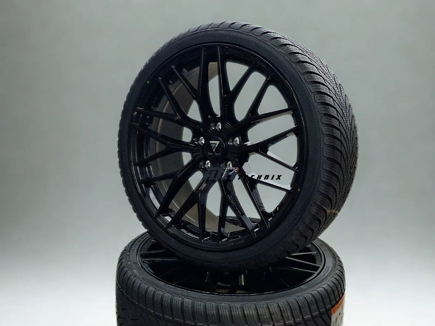 Sommer Kompletträder, V1 Wheels DS2, 20 Zoll 9Jx20 ET45 5x120, schwarz mit 275/35 R20