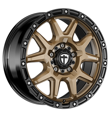 Tomason, TN Offroad II, 8x18 ET45 5x112 66,6, Bronze/Black