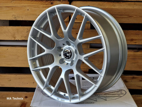 SX Wheels SX3 19 Zoll 8,5Jx19 ET45 5x112 silber