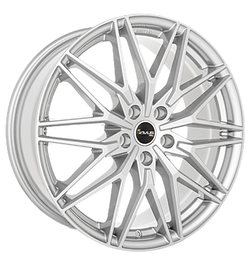 Avus, AC-MB6, 10x20 ET38 5x130 66,5, hyper silber