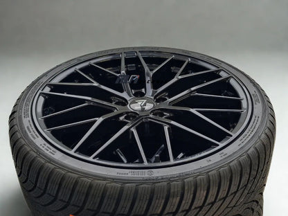 Sommer Kompletträder, V1 Wheels DS2, 20 Zoll 9Jx20 ET45 5x120, schwarz mit 275/35 R20