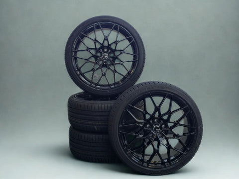 Sommer Kompletträder, SX-Wheels SX1, 19 Zoll 8,5Jx19 ET30 5x112 mit 225/40 R19 schwarz