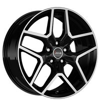 Avus, AC-519, 7,5x18 ET40 5x110 65,1, black polished