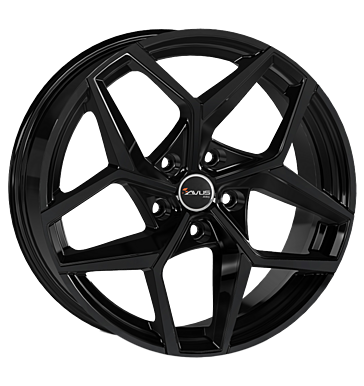 Avus, AC-523, 8,5x19 ET30 5x112 66,7, black