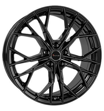Avus, AC-M10, 8,5x20 ET30 5x112 66,7, black