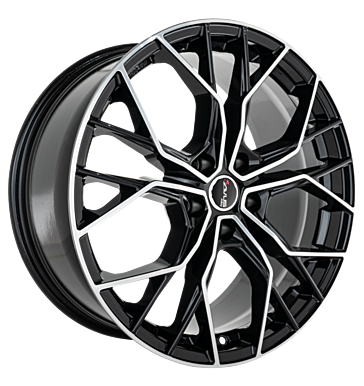 Avus, AC-M10, 8,5x19 ET40 5x112 66,6, black polished