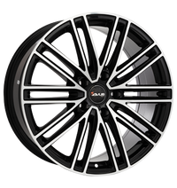 Avus, AC-M08, 11,5x20 ET68 5x130 71,6, black polished