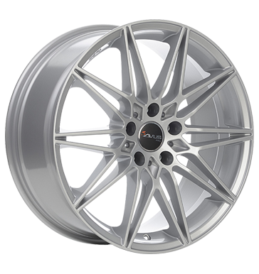 Avus, AC-MB5, 9x19 ET44 5x120 72,6, hyper silver