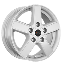 Avus, AC-V51, 7x17 ET55 5x160 65,1, hyper silver