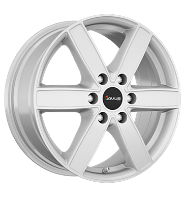 Avus, AC-V61, 7,5x17 ET55 6x139,7 93,1, hyper silver
