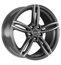 Avus, AF 15, 8,5x19 ET45 5x114,3 73,1, anthracite polished