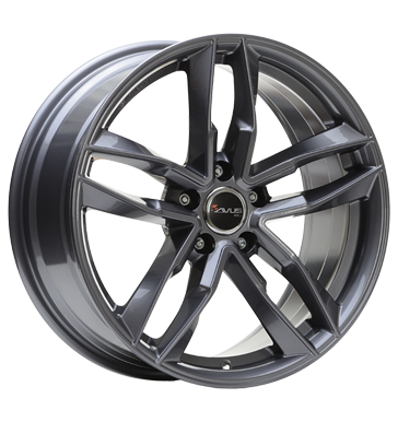 Avus, AF 16, 8,5x20 ET20 5x112 66,6, anthracite
