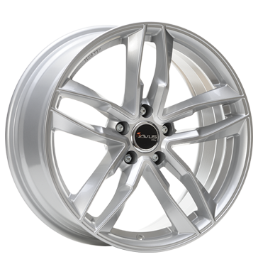 Avus, AF 16, 9x20 ET45 5x112 66,6, hyper silver