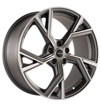 Avus, AF 20, 8x18 ET48 5x112 57,1, matt anthracite polished