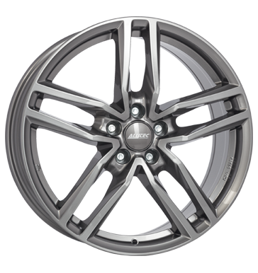 Alutec, Ikenu, 8,5x20 ET40 5x114,3 70,1, metal-grau