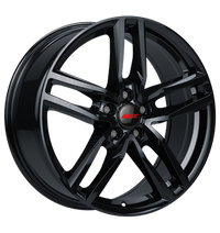 Alutec, Ikenu, 6,5x16 ET37 4x108 63,4, diamant-schwarz