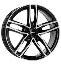 Alutec, Ikenu, 8x19 ET38 5x112 66,5, diamant-schwarz frontpoliert